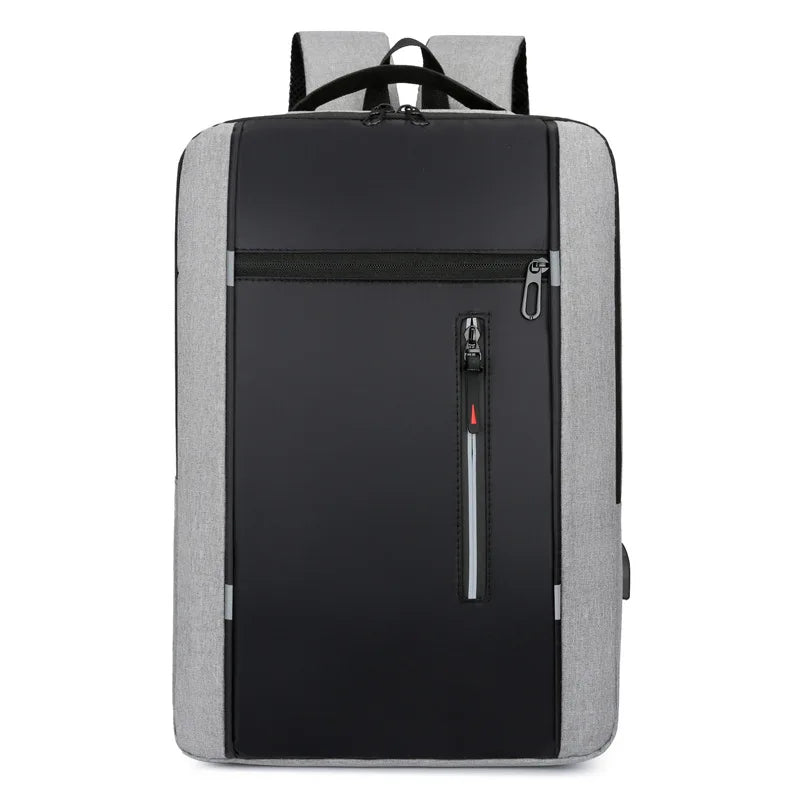 Tech Backpack - 15.6" Laptop Bag with USB & Waterproof Design