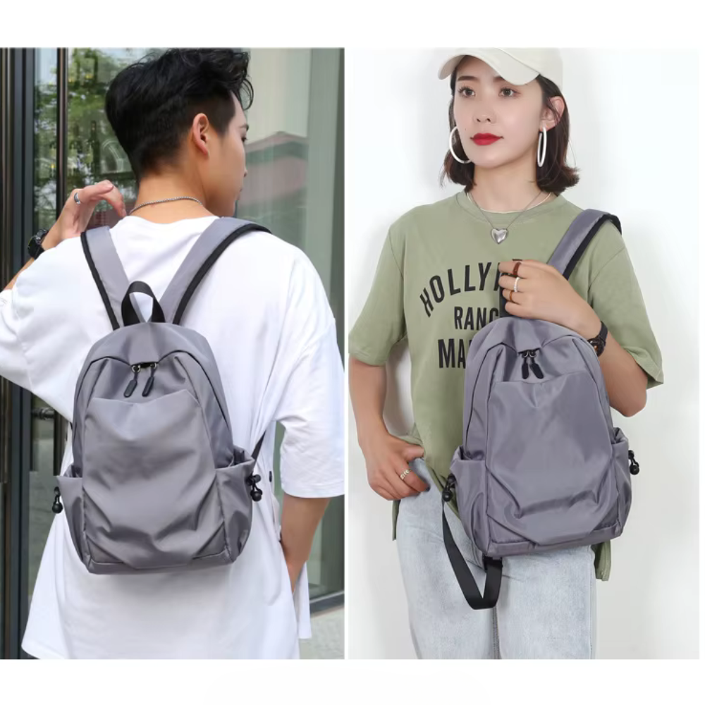 Mini Backpack: Simple-Modern Canvas Bag