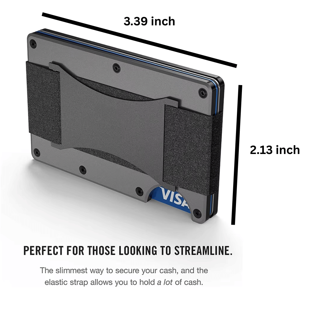 Slim RFID Blocking Wallet: Premium Card Holder - Full Storee