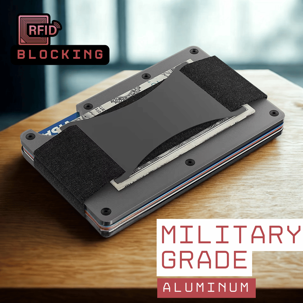 Slim RFID Blocking Wallet: Premium Card Holder - Full Storee