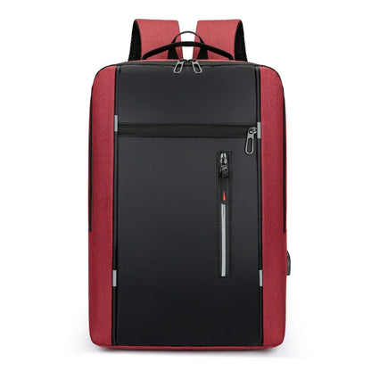Tech Backpack - 15.6" Laptop Bag with USB & Waterproof Design