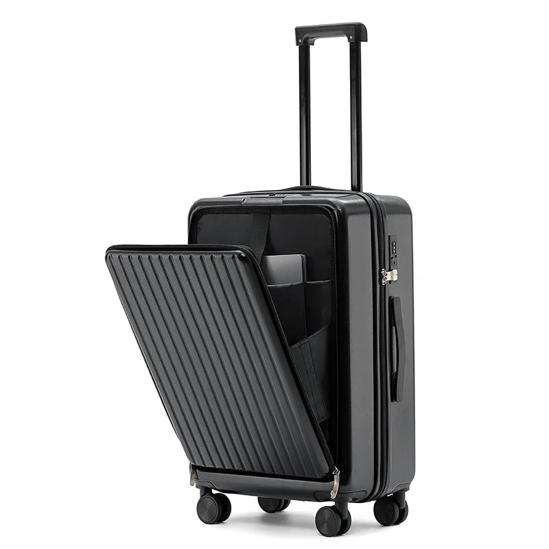 20" Cabin Suitcase Spinner with Front Opening - Full Storee
