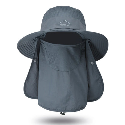Foldable 3-in-1 Bucket Hat with UV Protection & Quick Dry