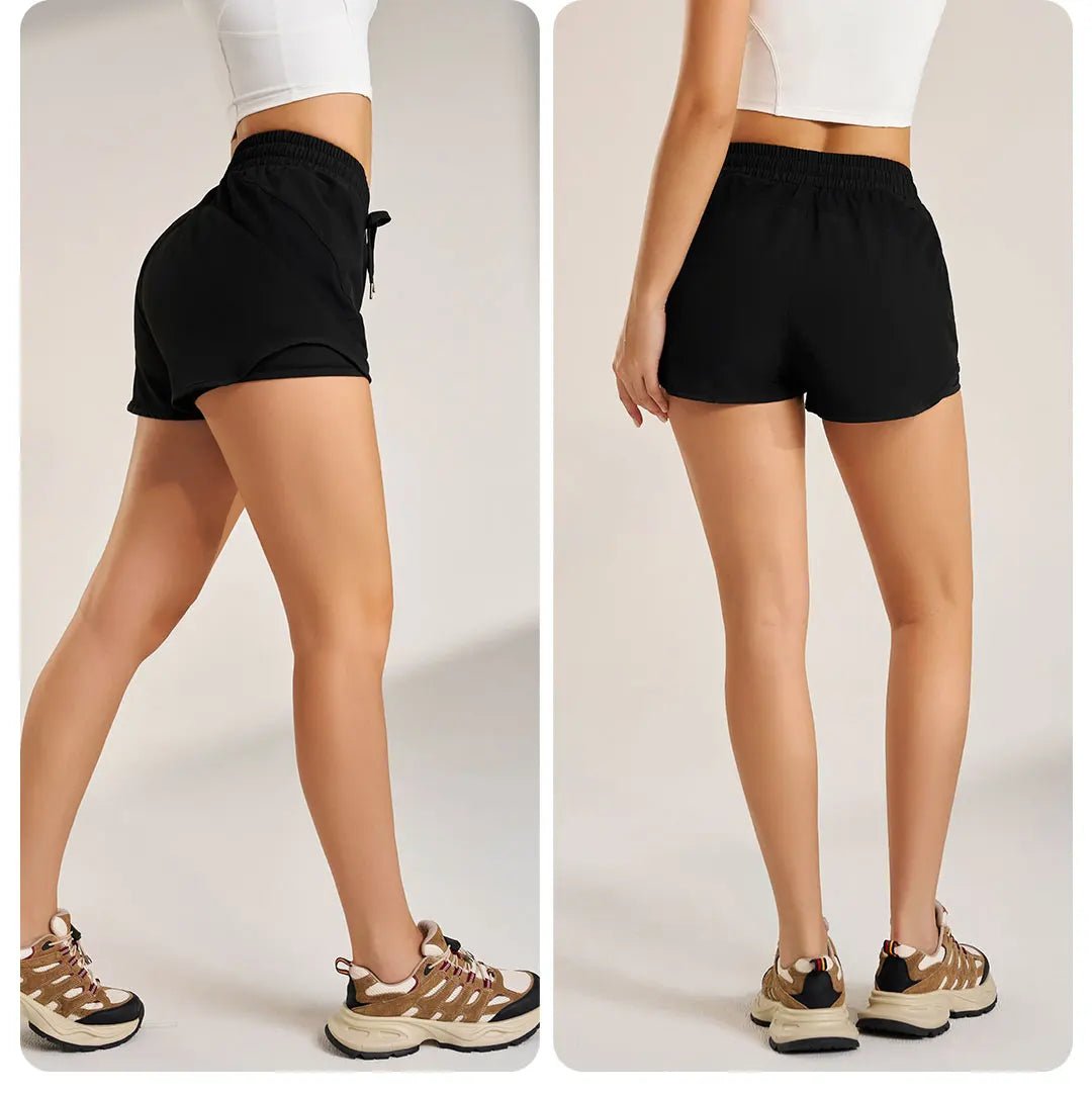 High Waist Women's Gym Shorts - Full Storee