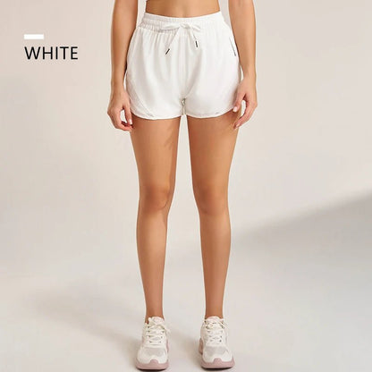 High Waist Women's Gym Shorts - Full Storee