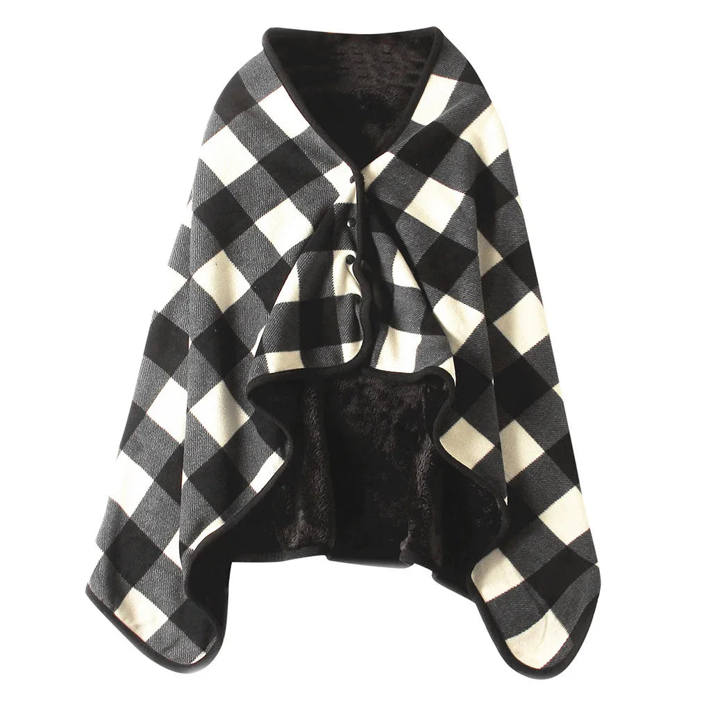 Plaid Black & White