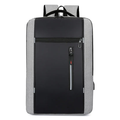 Tech Backpack - 15.6" Laptop Bag with USB & Waterproof Design