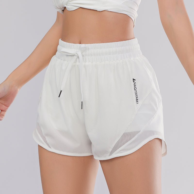 High Waist Women's Gym Shorts - Full Storee