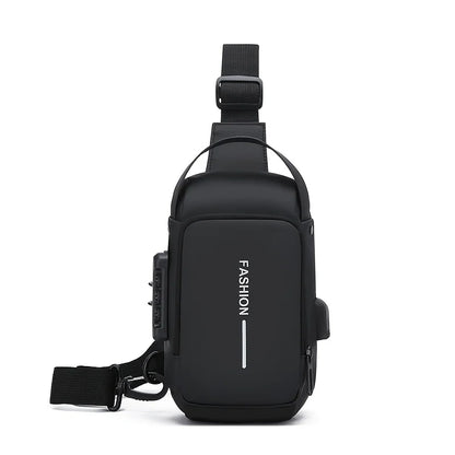 Men's Tech Sling Bag - Durable Oxford Fabric Crossbody Pack