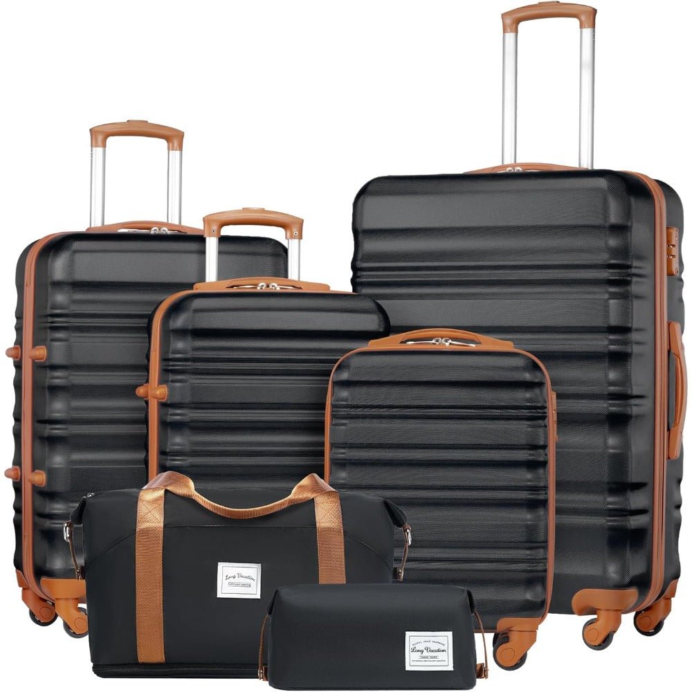 Hardside Luggage Set 6 - Piece with TSA Lock & Spinner Wheels - Full Storee