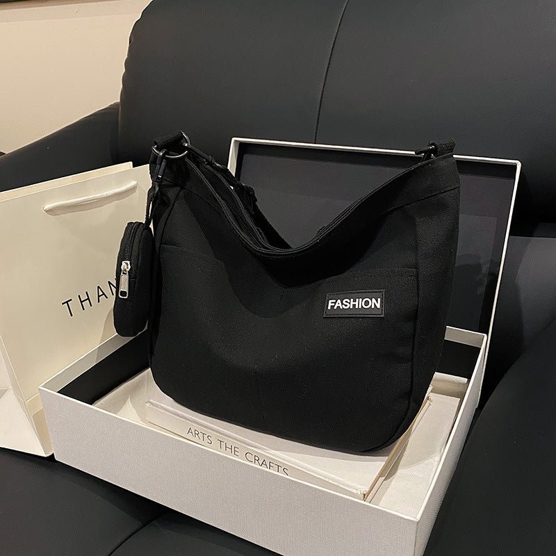 Women's Fashionable Nylon Bag - Spacious & Durable Messenger - Full Storee