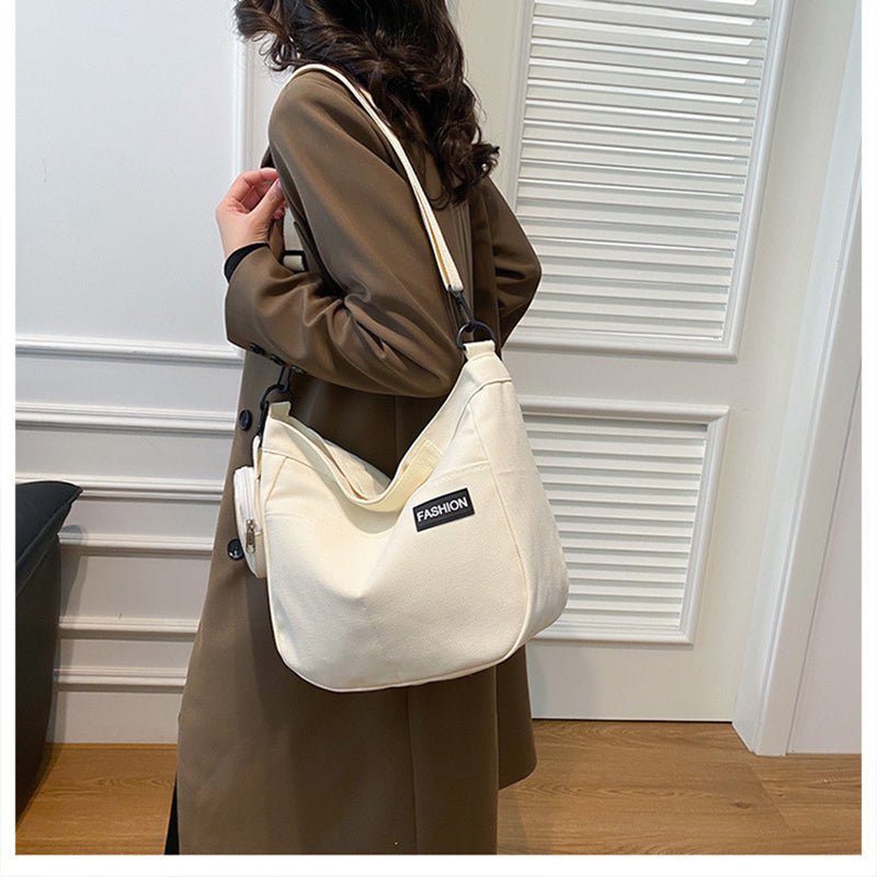 Women's Fashionable Nylon Bag - Spacious & Durable Messenger - Full Storee