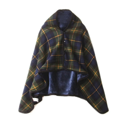 Wearable Travel Blanket - Warm Winter Shawl for Travel & Home