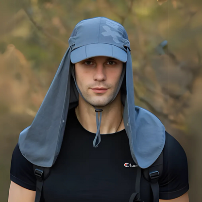Foldable 3-in-1 Sun Visor Cap with UV Protection & Quick Dry